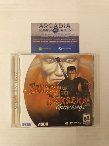 Sword Of The Berserk Guts' Rage NTSC USA Dreamcast SEGA Ottime Condizioni